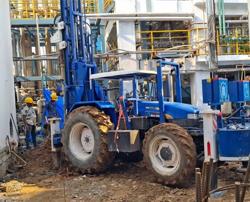 Tractor mounted pile contractor in Chennai